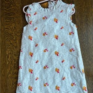 Janie and Jack White Floral Dress